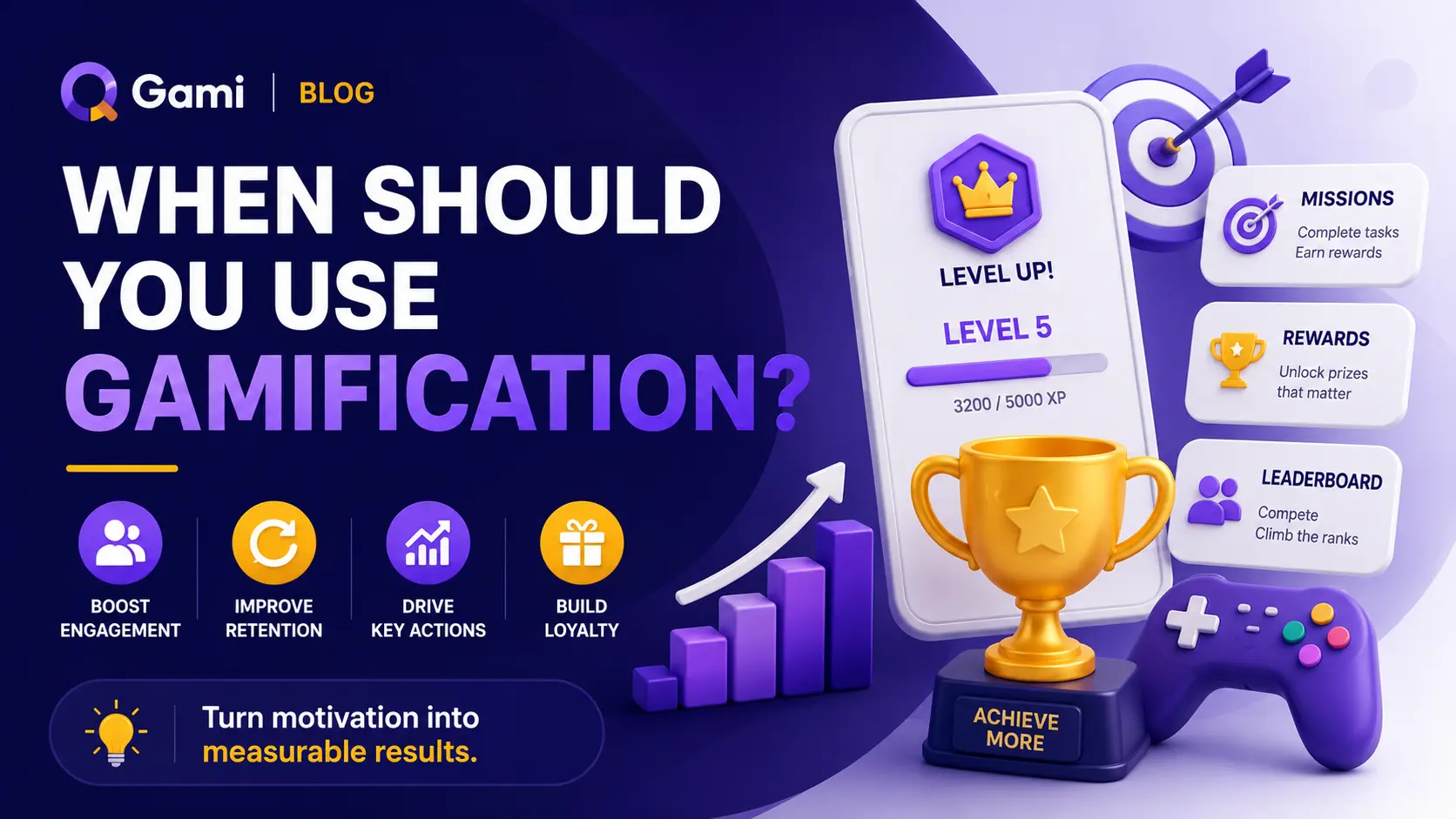 Khi nào nên sử dụng Gamification